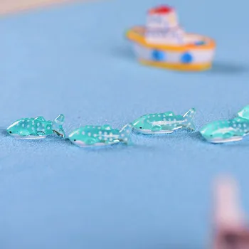 Morje Kita Ribe Miniaturni Pravljice Vrt Dekor Mini Obrti, Mikro Krajinsko DIY
