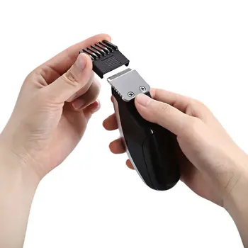 KM-666 Mini Lase Clipper Rezanje Strokovno Brado Hair Trimmer za Lase Rezalnik Električni za Lase Clipper Stroj za Rezanje Las za odstranjevanje barve
