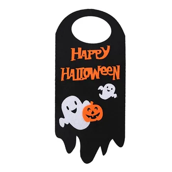 DIY Halloween Dekoracijo Visi Oznako Bučna Stranka Dekor Vrata, Okna Halloween Risanka Slika