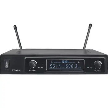FB-U10 Dvojni Način, Digitalni UHF Brezžični Mikrofon z 2 Kovinski Handhelds r25