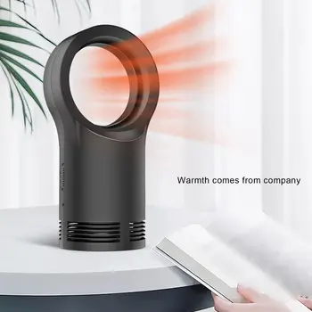 Prenosni Mini Namizje Warme Grelec Ventilator Pozimi Toplo za Avto Home Office Keramični Hitro Toplote Priročno Super Quiet