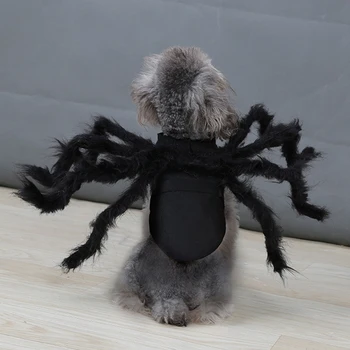 Pajek Pet Obleko Oblačila Halloween Dekoracijo Kostum Mačka Pes Spider Kostum Festival Stranka Pet Dressing Up Dobave