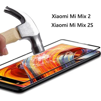 Za Xiaomi Mi Mix 2 2S Zaščitnik Zaslon Kaljeno Steklo 9H Trdoto Polno Kritje Stekla Film Xiaomi Mi Mix 2A 2S Mix 2 3 Steklene Film
