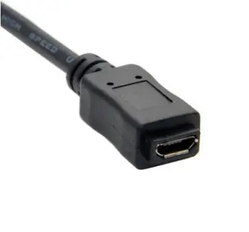 Micro USB Ženski Standard USB 2.0 B Tip Moški Podatkovni Kabel 1,5 m za Trdi Disk
