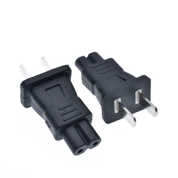 NAS VREDNOTIJO 5-15P 2-nožični napajalni kabel priključite na IEC C7 slika 8 posodo plug adapter pretvornik 10A 125V AC
