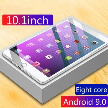 Vroče Prodaje 10.1 Palčni Tablet PC 6 G+128GB ROM 4G kličete Kaljeno HD Zaslon, WIFI, GPS Netfilx Google Paly