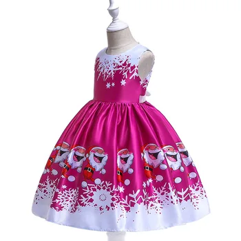 Nova Moda Princesa Božič Dekleta Obleke Sprejem Dekleta Obleke Žogo Obleke Za Dekle Obleko Kolena-dolžina Slog