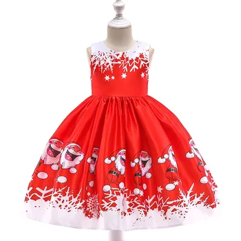 Nova Moda Princesa Božič Dekleta Obleke Sprejem Dekleta Obleke Žogo Obleke Za Dekle Obleko Kolena-dolžina Slog