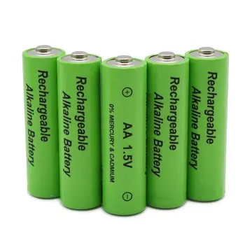 Nov 1,5 V AA 4800mAh polnilne baterije 1,5 V Alkalni Polnilna batery za led luči, igrače, mp3 Brezplačna dostava