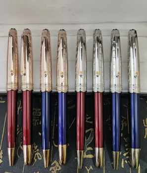 Luksuzne blagovne znamke Avtogram pero štirih barvah pet opozoril star design odraslih urad za črnilo, pero z šatulji