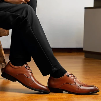 Priložnostne de Mens usnjene čevlje hombre vroče vzročno loafers prodajo fashion človek, sport wear športnih cuero 2020 par ocio sapato čevlji moški