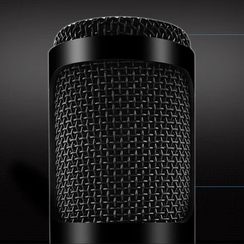 A6 USB Mikrofon Kondenzatorski Mikrofon za Snemanje Prenosni računalnik Windows Cardioid Studio za Snemanje Vokalov Voice Over,YouTube