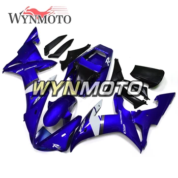 Prilagodite Nove ABS Vbrizgavanje Plastičnih mas Fairings Za Yamaha YZF1000 R1 Leto 2002 2003 motorno kolo, Body Kit Sijaja Modra R1 2003 Trup