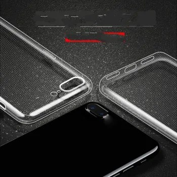 Dodatki za mobilne phones7p 8 mobilni telefon primeru drop-dokazilo all-inclusive preprost silikonski prozoren pokrov mehko in tanko