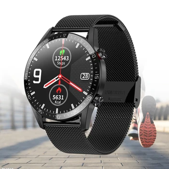 Šport Fitnes Pametno Gledati Bluetooth Klic EKG+PPG Srčni utrip Fitnes Tracker Krvni Tlak IP68 Vodotesen Smartwatch VS L11 L8