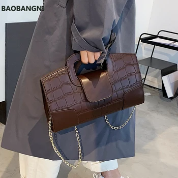 Jeseni in pozimi kamen vzorec visoke kakovosti torbici nove modne ženske oblikovalec vse-tekmo messenger bag