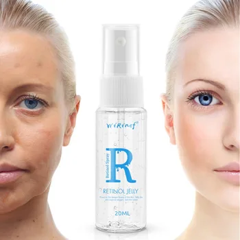 Naravni Retinol Vlažilni Gel za Učvrstitev Kože Nemoteno Fine Linije Svetlost Barve Kože, Anti-aging Obraz Bistvo