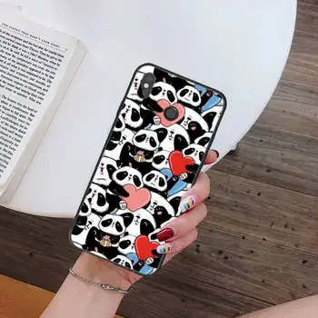 Srčkan Panda risanka smešno živali, Telefon Primeru Za Xiaomi Redmi opomba 7 8 9 t k30 max3 9 s 10 pro lite