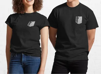 Napad na Titan 2021 Moški T-Shirt Smešno Tiskanja Kratek Rokav Poletne Ulične Priložnostne Tees Modni Moški Plus Velikost TShirts
