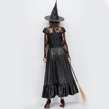 Čarovnice Kostum Cosplay Ženske Obleka Za Halloween Carnival Purim Kostum Za Odrasle Uspešnosti Stranka Oblačila