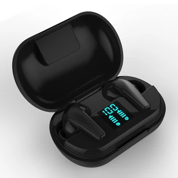 Bluetooth Slušalke ENC Hrupa, Zmanjšanje Izgub Hi-fi Binaural Ločitev LED Zaslon IPX6 Nepremočljiva Bluetooth V5.0