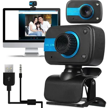 Kamero USB Disk Video Spletne Kamere Posnetek, Fotoaparat, Računalnik, Spletna kamera Z Mikrofonom Video Klic Kamere Računalnik Cam