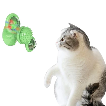 Interaktivne Igrače Mačke Vetrnica Prenosni Nič Lase Krtačo Nego Prelivanje Masaža Sesalni Mačke Puzzle Usposabljanje Igrača Dobave
