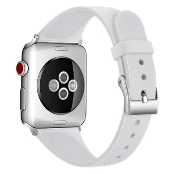 Zapestnica Za Apple Watch Band 38 mm 40 mm 42mm 44 Silikonski Apple Watch Trak Iwatch Razredi Za Apple Watch Series4/3/2/1 81006