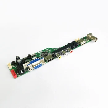 DIY kit VGA AV USB 1280*1024 matrika 30Pin LVDS Fit LTM170EH/LTM170EU/LTM170EX/LTM170EP01 4CCFL LCD monitor krmilnik odbor