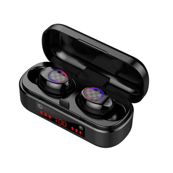 TWS V7 Bluetooth Slušalke 5.0 Šport Čepkov Nepremočljiva Glasbo, Slušalke, HIFI Stereo Zmanjšanje Hrupa za Huawei Xiaomi iPhone