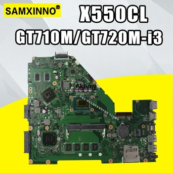X550CL Motherboard GT710M/GT720M-i3-4 GB RAM-a Za Asus R510C Y581C X552C prenosni računalnik z Matično ploščo X550CC Mainboard X550CC Motherboard