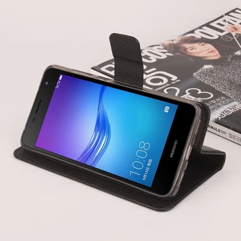 Flip Case Za Huawei Uživajte 6 Denarnica Usnjena torbica Za Huawei P8 P8 Lite P9 P9 Lite P10 P10 Lite Novi Telefon Vrečko primeru