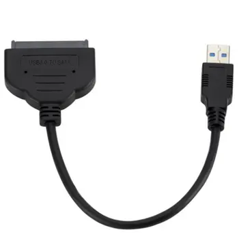 USB 3.0 2,5 v SATA III, 22 Pin Adapter Kabel m/UASP - SATA, USB 3.0 Pretvornik za Zunanje SSD/HDD Trdi Disk