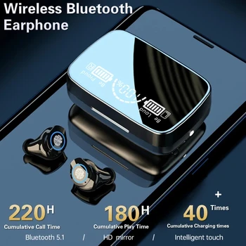 Novo TWS Brezžične Slušalke-Mini Bluetooth 5.0 Slušalke šport Čepkov Slušalke Z Mikrofonom Za Pametni Telefon Xiaomi Samsung LG Huawei