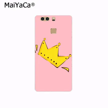 MaiYaCa pink princess dekle zelo krono telefon Dodatki Primeru za Huawei P9 p6 p7 p8 p10 plus primeru Kritje za xiaomi 3 4case