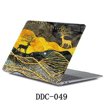 Za MacBook Pro13 Trdo lupino Laptop Primeru za Apple macbook Air13.3 12 15 A1932 A1989 A1708 A2179 A1707 A1466 Listi, Potiskane