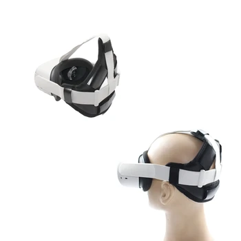 VR Čelada Glavo Pritiska za lajšanje Trak, Pena Tipke za -Oculus Quest 2 VR Slušalke Blazine za Glavo Quest2 Dodatki