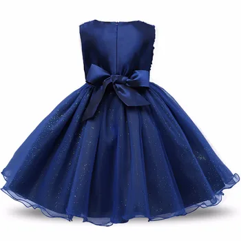 Bleščica Dekle Krst Novo Obleko 2021 brez Rokavov Fant Obleke Dekliška Oblačila Stranka Princesa Vestidos Nina5 6 7 8 leto, rojstni dan Obleko