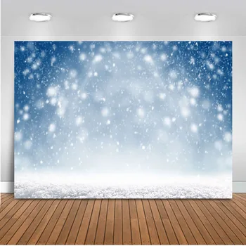 Bleščice bokeh winter wonderland fotografija ozadje portret beli sneg ozadje za photo booth studio snežinka okolij