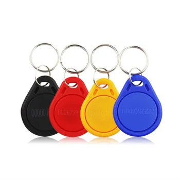 10pcs/veliko RFID Tag Ključni Fob Keyfobs Keychain Ring Token 125Khz Bližine ID Kartice Čip EM4100/4102 TK4100 Nadzor Dostopa
