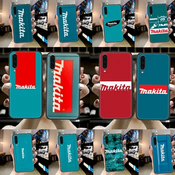 Makita Kul Toolbox Primeru Telefon Za Samsung Galaxy 3 5 7 8 10 20 20E 21S 30 30-IH 40 50 51 70 71 črni Etui Luksuzni Prime Silikona
