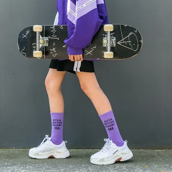 CHAOZHU Unisex Stretch Ženske Moški Skateboard Bombaž Pletenje Rebro Jeseni Smešno Besede izterjavo Dolgov Malo Bolje Imeti Svoj Denar