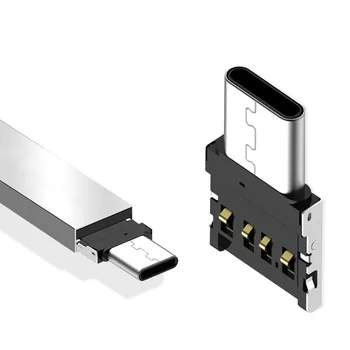 Tip C Do USB OTG Priključek za Telefon Adapter za USB Flash Drive S8 Note8 Android Telefon