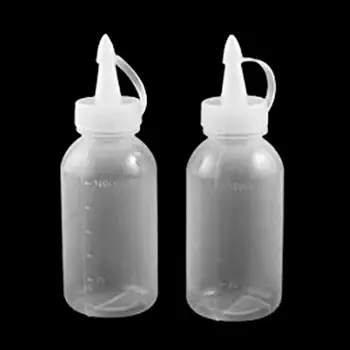 10Pcs Plastičnih Stisnite Stekleničko Majhne Squirt Jet Omako Začimba Ketchup Mayo Olje