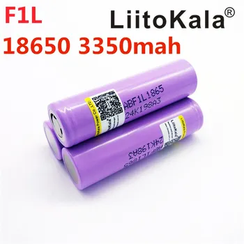 1-10PCS/VELIKO liitokala lii-F1L Original 3,6 V 18650 INR18650 F1L 3000mah 3350mAh 3400mah 4.2 Proti Cut Off Baterija za ponovno Polnjenje 3400