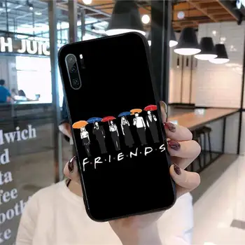 Prijatelji TV show Ljubezen vijolično risanka Primeru Telefon Za iphone, SAMSUNG Note 20 10 9 5 7 8 12 11 pro Max Mini plus X XR XS G lite