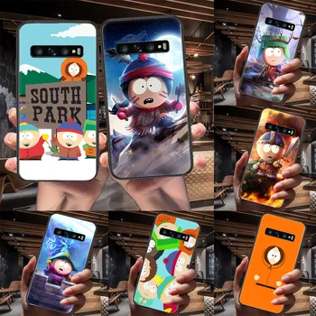 Souths Risanka Park Primeru Telefon Za Samsung Galaxy Note S 8 9 10 20 Plus E Lite Uitra črni Pokrov Tpu Nazaj Slikarstvo Celice Moda
