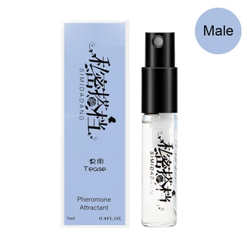 3Ml Body Spray Pheromone Perfume Spolno Izdelkov Skušnjavi, Flirt Parfum Orgazem Privabiti Ženske Moški