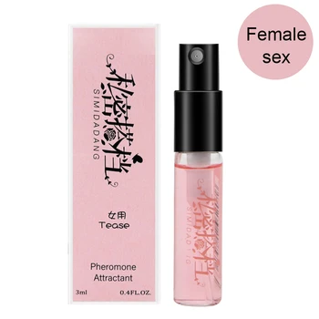 3Ml Body Spray Pheromone Perfume Spolno Izdelkov Skušnjavi, Flirt Parfum Orgazem Privabiti Ženske Moški