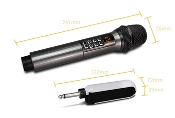 Na Zalogi UHF Brezžični Bluetooth Mikrofon priključek Mikro Ročni Doma Mikrofoni Konferenca microfone Zvoka v Računalniku, UPORABITE Mešalnik